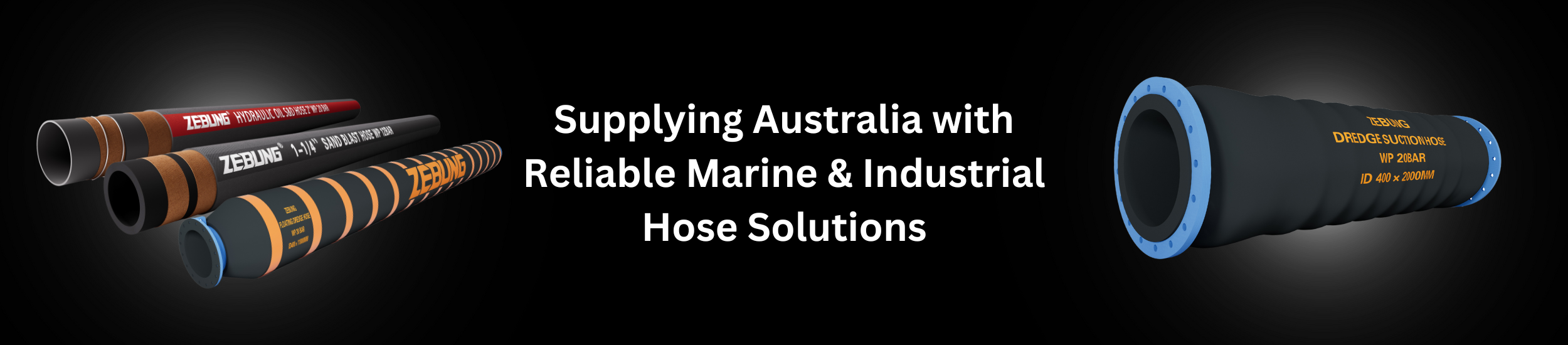 Supplying Australia with Reliable Marine & Industrial Hose Solutions