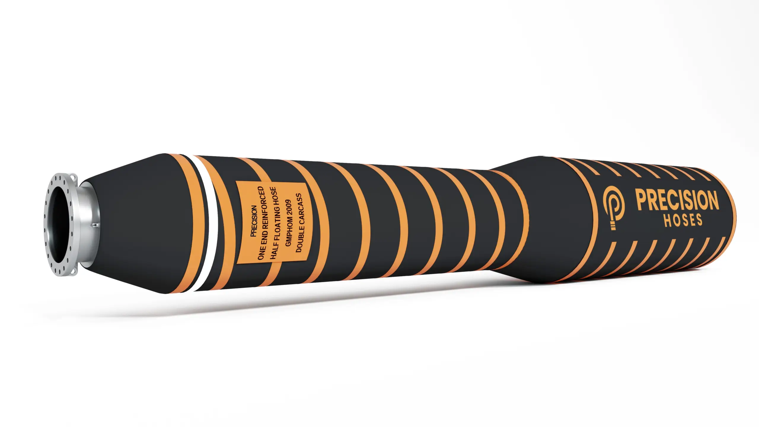 The One End Reinforced Half Floating Hose is a specialized hose designed for offshore mooring and oil transfer operations. It is particularly suited for environments where partial buoyancy is required, providing a balance between durability and floating capability.