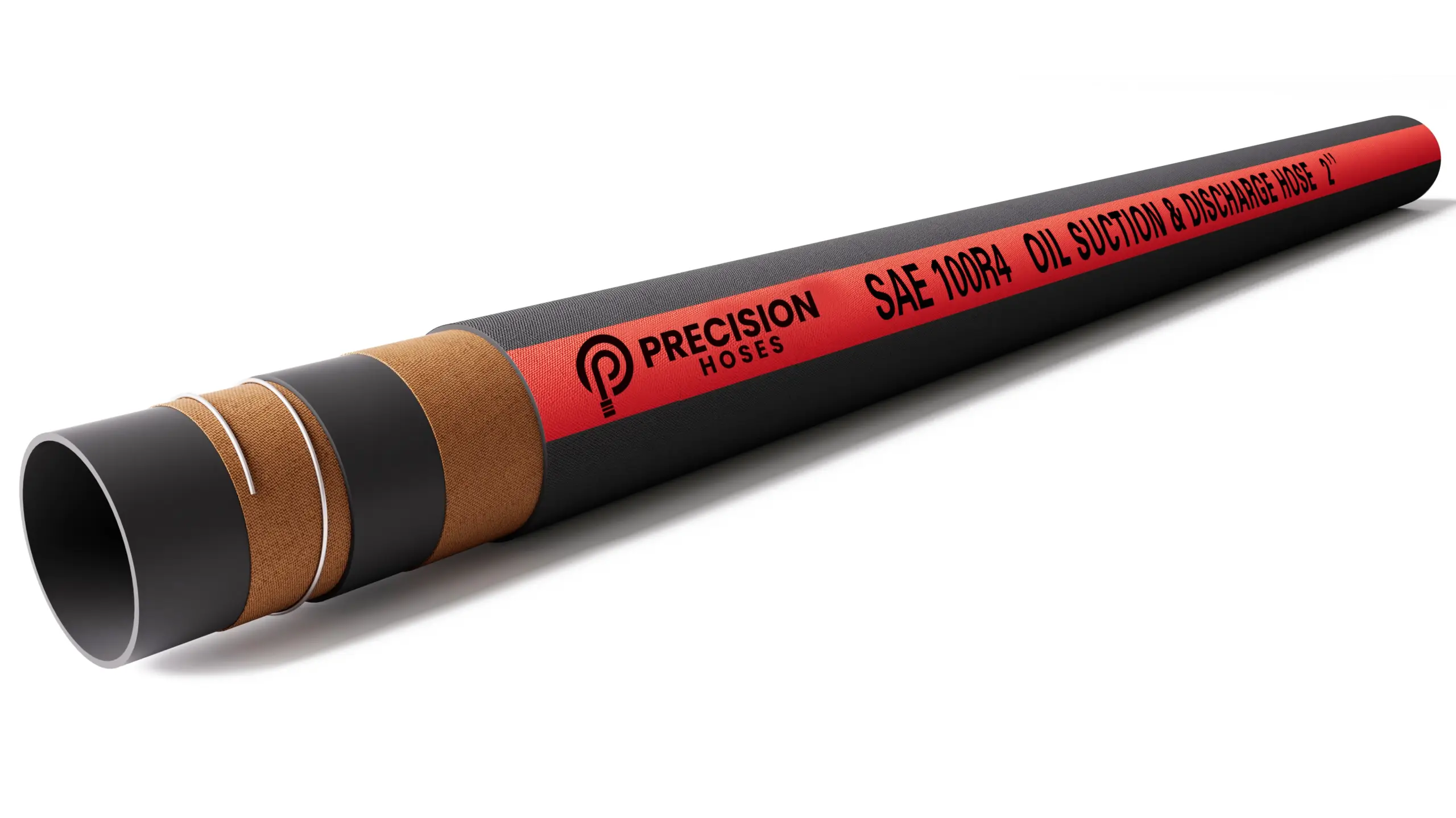 The R4 Oil Hose is a robust, heavy-duty hose designed specifically for the suction and discharge of petroleum-based hydraulic oils. It is widely used in low-pressure hydraulic systems, fuel oil transfer, and industrial machinery where oil movement is necessary.
